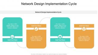 Network Design Implementation Cycle In Powerpoint And Google Slides Cpb
