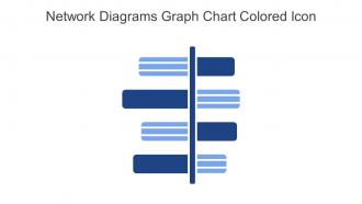 Network Diagrams Graph Chart Colored Icon In Powerpoint Pptx Png And Editable Eps Format