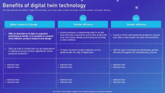 Network Digital Twin IT Benefits Of Digital Twin Technology