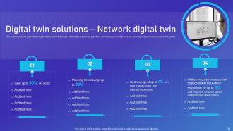 Network Digital Twin IT Powerpoint Presentation Slides Template Graphical