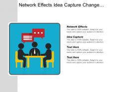Network effects idea capture change management evaluation resources cpb