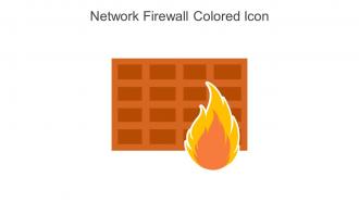 Network Firewall Colored Icon In Powerpoint Pptx Png And Editable Eps Format