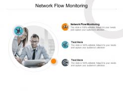 Network flow monitoring ppt powerpoint presentation pictures layout ideas cpb