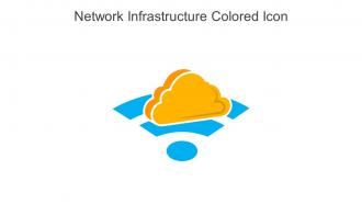 Network Infrastructure Colored Icon In Powerpoint Pptx Png And Editable Eps Format
