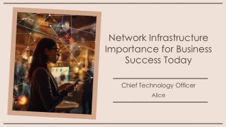 Network Infrastructure Importance For Business Success Today PPT Example AT