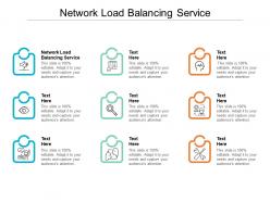 Network load balancing service ppt powerpoint presentation layouts diagrams cpb