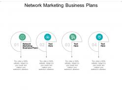 Network marketing business plans ppt powerpoint presentation professional design ideas cpb