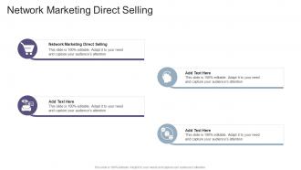 Network Marketing Direct Selling In Powerpoint And Google Slides Cpb