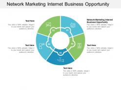 Network marketing internet business opportunity ppt powerpoint presentation portfolio cpb