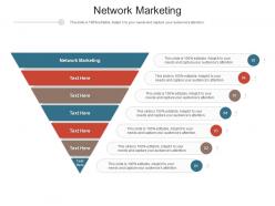 Network marketing ppt powerpoint presentation outline slide cpb