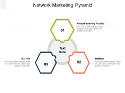 Network marketing pyramid ppt powerpoint presentation model portfolio cpb
