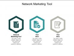 Network marketing tool ppt powerpoint presentation outline shapes cpb