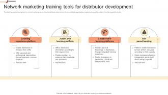 Network Marketing Training Tools For Building Network Marketing Plan For Salesforce MKT SS V