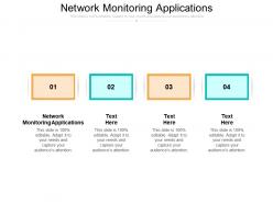 Network monitoring applications ppt powerpoint presentation outline graphics cpb