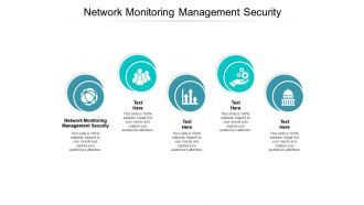 Network monitoring management security ppt powerpoint presentation pictures shapes cpb