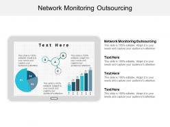 Network monitoring outsourcing ppt powerpoint presentation layouts maker cpb