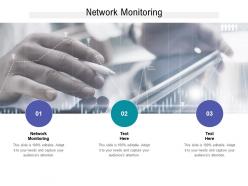 Network monitoring ppt powerpoint presentation file slide download cpb