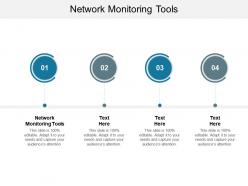 Network monitoring tools ppt powerpoint presentation icon slides cpb