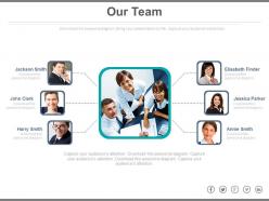 Network of teams for business improvement powerpoint slides