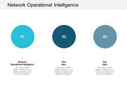 Network operational intelligence ppt powerpoint presentation icon slide cpb