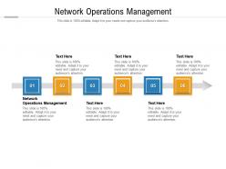 Network operations management ppt powerpoint presentation file slide cpb