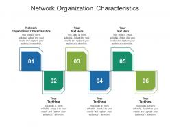 Network organization characteristics ppt powerpoint presentation inspiration templates cpb