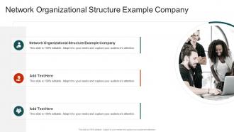 Network Organizational Structure Example Company In Powerpoint And Google Slides Cpb