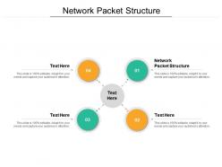 Network packet structure ppt powerpoint presentation model format cpb