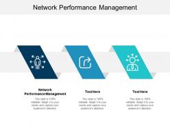 Network performance management ppt powerpoint presentation gallery layouts cpb