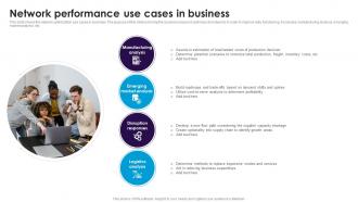 Network Performance Use Cases In Business