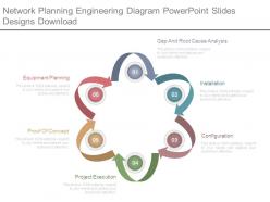 Network planning engineering diagram powerpoint slides designs download
