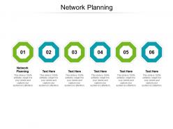 Network planning ppt powerpoint presentation infographics show cpb