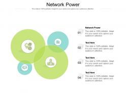 Network power ppt powerpoint presentation infographic template examples cpb