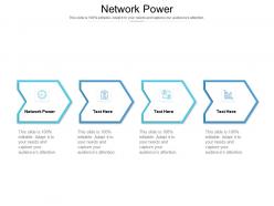 Network power ppt powerpoint presentation model skills cpb