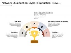 Network qualification cycle introduction new technology satellite location