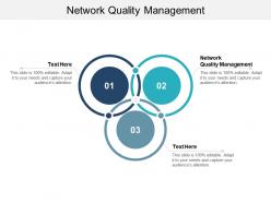 Network quality management ppt powerpoint presentation inspiration templates cpb