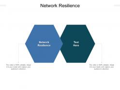Network resilience ppt powerpoint presentation model files cpb