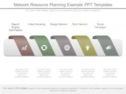 Network resource planning example ppt templates