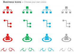 Network sales strategy business analysis sharing ppt icons graphics