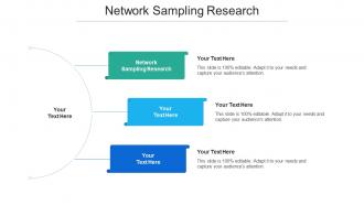 Network Sampling Research Ppt Powerpoint Presentation Infographics Graphics Cpb