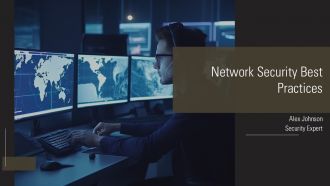 Network Security Best Practices PPT Information AT