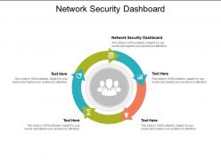 Network security dashboard ppt powerpoint presentation outline professional cpb