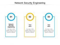 Network security engineering ppt powerpoint presentation layouts clipart cpb