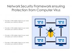 Network security framework ensuring protection from computer virus