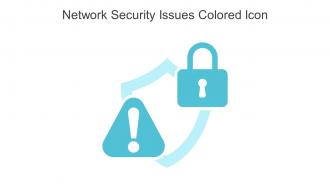 Network Security Issues Colored Icon In Powerpoint Pptx Png And Editable Eps Format