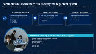 Network Security Management Powerpoint Ppt Template Bundles Interactive Unique