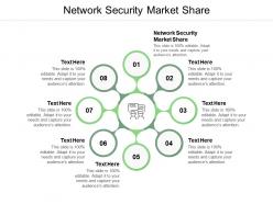 Network security market share ppt powerpoint presentation summary infographic template cpb