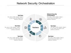 Network security orchestration ppt powerpoint presentation pictures inspiration cpb