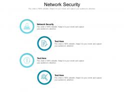 Network security ppt powerpoint presentation model objects cpb