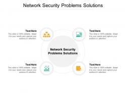 Network security problems solutions ppt powerpoint presentation layouts graphics cpb